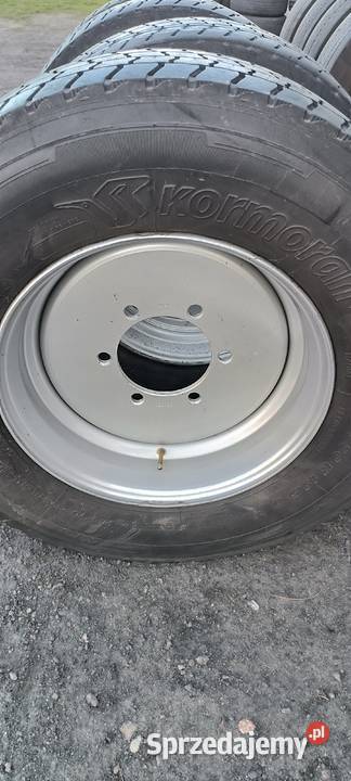 Koła do przyczepy rolniczej 195 cala bezdętkowe Opony rolnicze