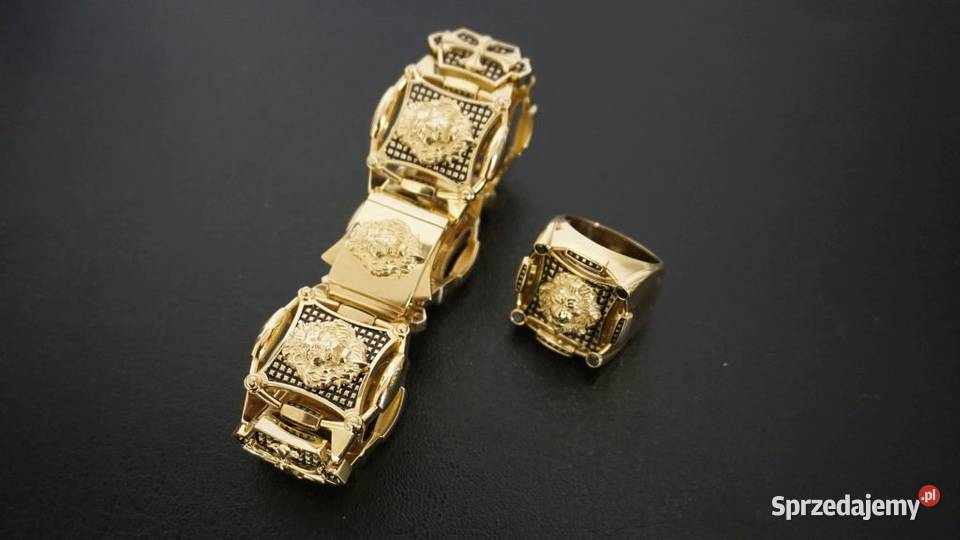 Złota Niespotykana Super Bransoleta 178G mazowieckie Warszawa