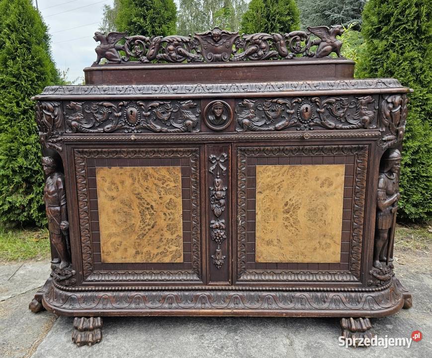 Bufet w stylu neorenesansowym 9252 zachodniopomorskie Szczecin