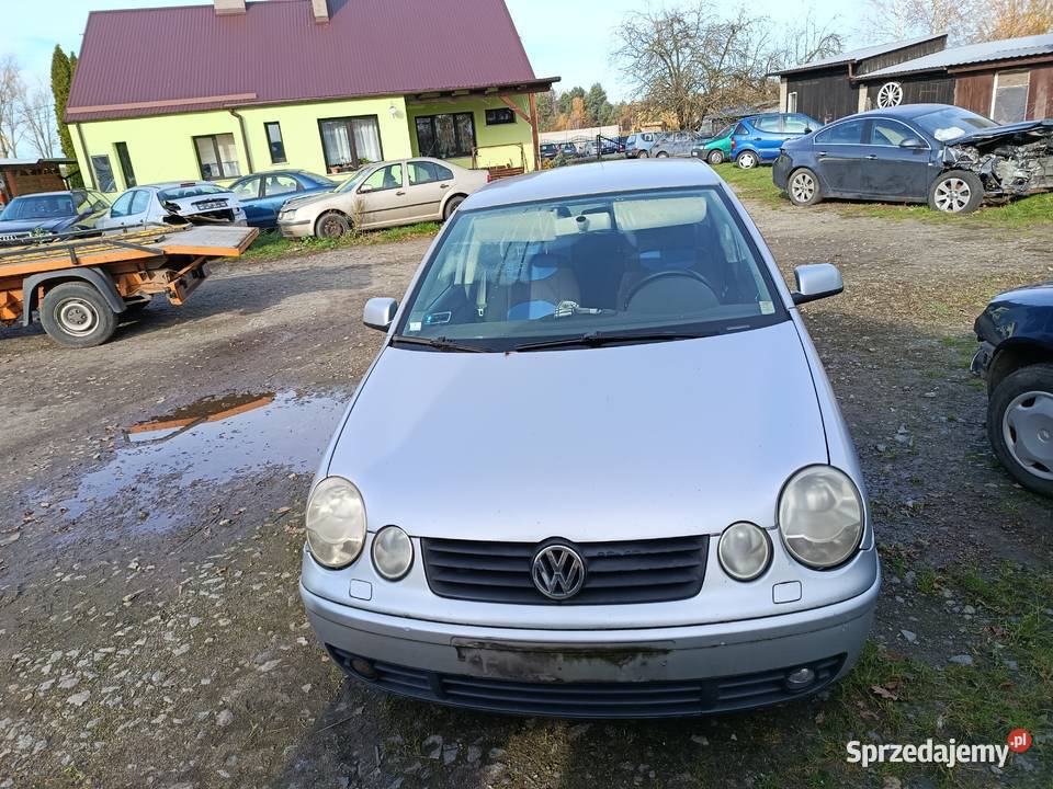 Volkswagen Polo 14 TDI 55 kW 2004 r dawca części Szklarka Myślniewska