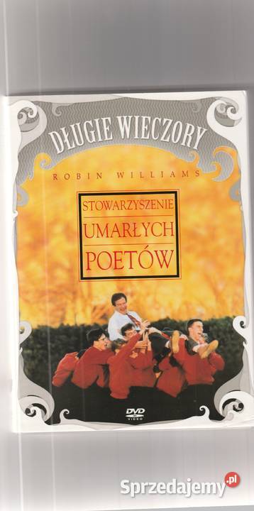 STOWARZYSZENIE UMARLYCH POETOW Robin WILLIAMS Filmy Pruszków sprzedam