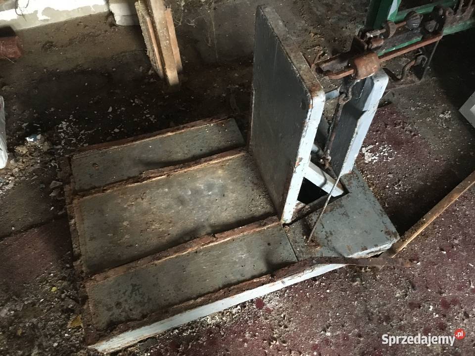 Stara Waga Podłogowa PRL Szczecinek