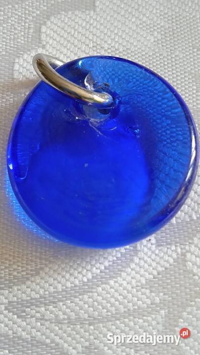 SZKLANA PRZYWIESZKA DO NASZYJNIKA BRELOKA OKO Ozdoby Piła