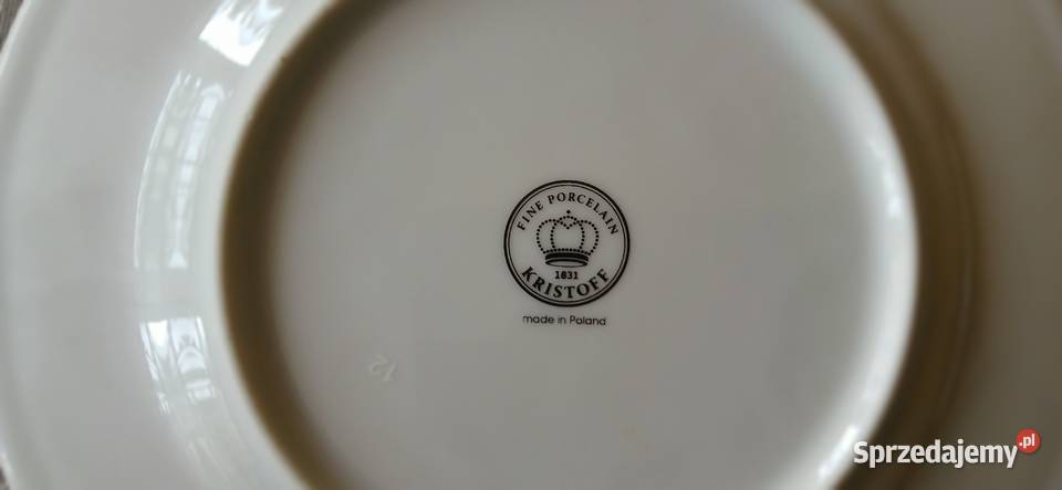 Nowy Zestaw talerzy Chodzież Kristoff Ruda Śląska
