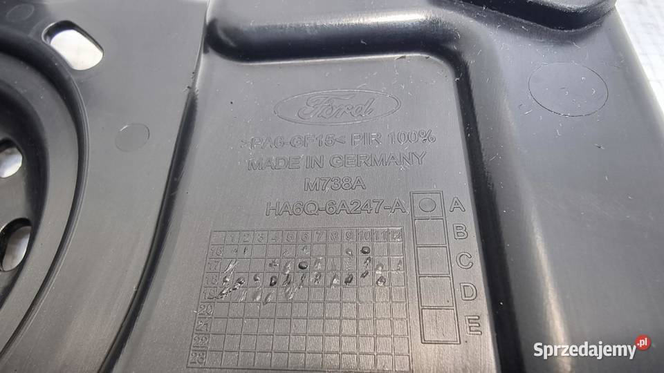 FORD FIESTA MK8 11 OSŁONA OBUDOWA ROZRZĄDU kujawsko-pomorskie sprzedam