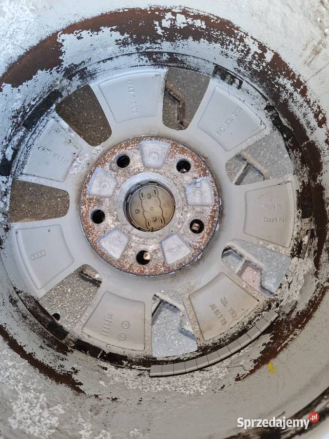 Felgi Koła Audi A3 8P VW Golf 5x112 ET47 Zima 15 Samochodowe świętokrzyskie Pińczów