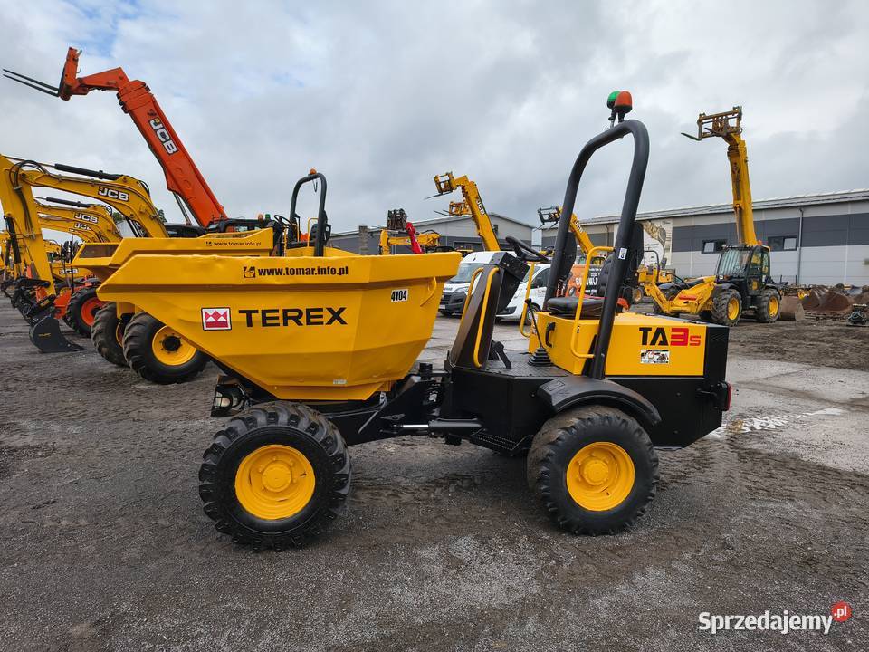 WOZIDŁO BUDOWLANE OBROTOWE TEREX 3 TONY JCB AUSA Wozidła