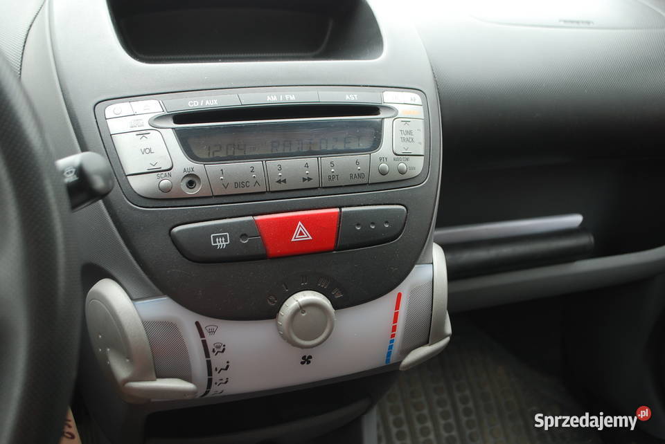 Toyota Aygo 10 benzyna Zarejestrowany w Polsce Rok produkcji 2007 Włynkówko