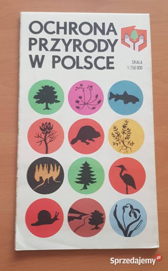 Mapa Ochrona Przyrody w Polsce Zielona Góra