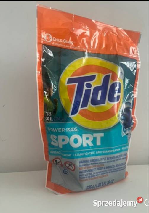 Tide Power Pods SPORT 18 XL kapsuł Poznań sprzedam