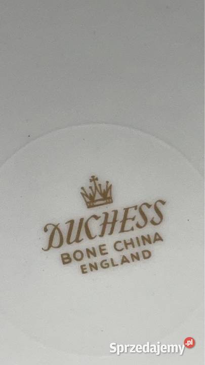 Talerzyk deserowy DUCHESS England Róża Porcelana i szkło Gdańsk sprzedam