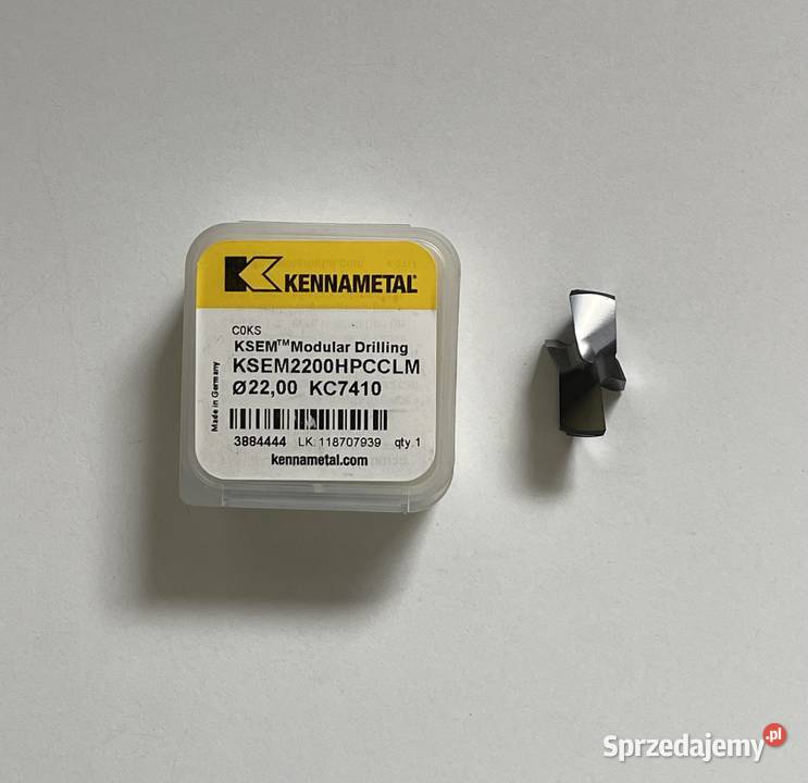 Grot koronka do wiertła KSEM2200HPCCLM 22 Czarnożyły