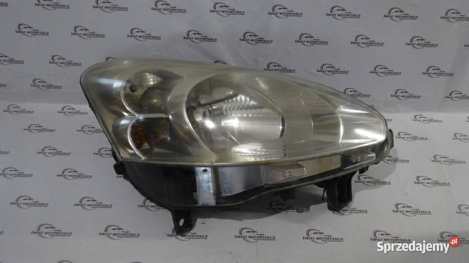 PEUGEOT PARTNER II 14r lampa prawy przód ANGLIK