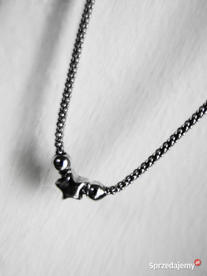 Nietuzinkowy naszyjnik srebro 925 Naszyjniki sprzedam