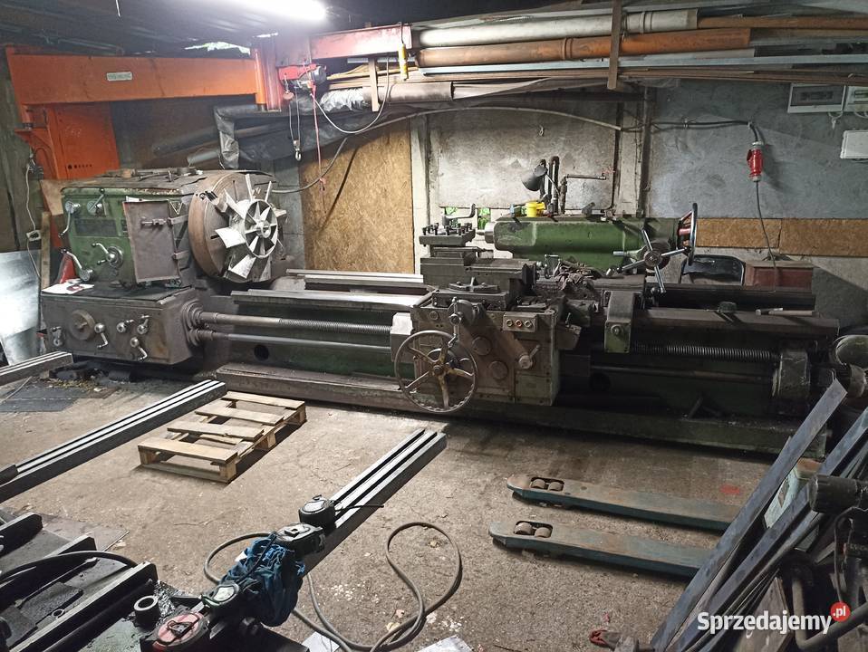 Duża tokarka STANKOIMPORT model 1A64 z DTRką Szczecin