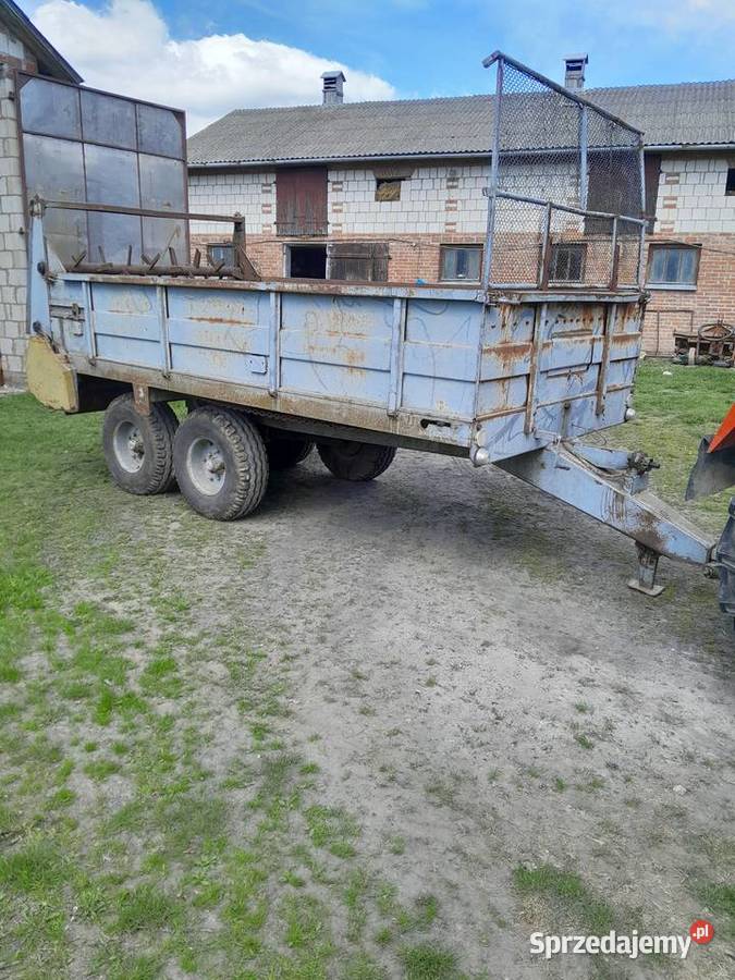Sprzedam rozrzutnik obornika tandem 6 ton nieuszkodzony Wojciechów