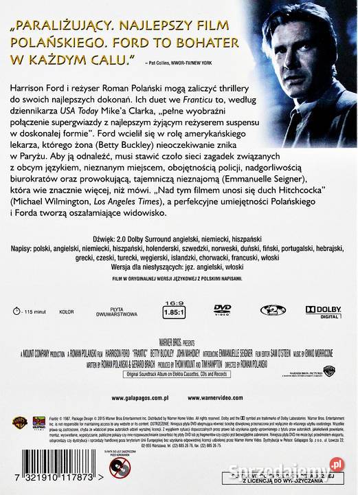 FRANTIC HARRISON FORD PREMIUM COLLECTION wielkopolskie Kalisz