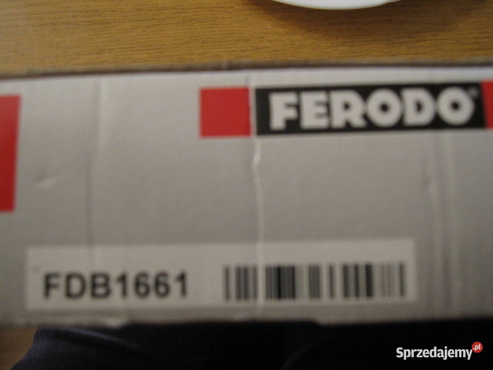 Klocki hamulcowe FERODO FDB1661 łódzkie Łódź