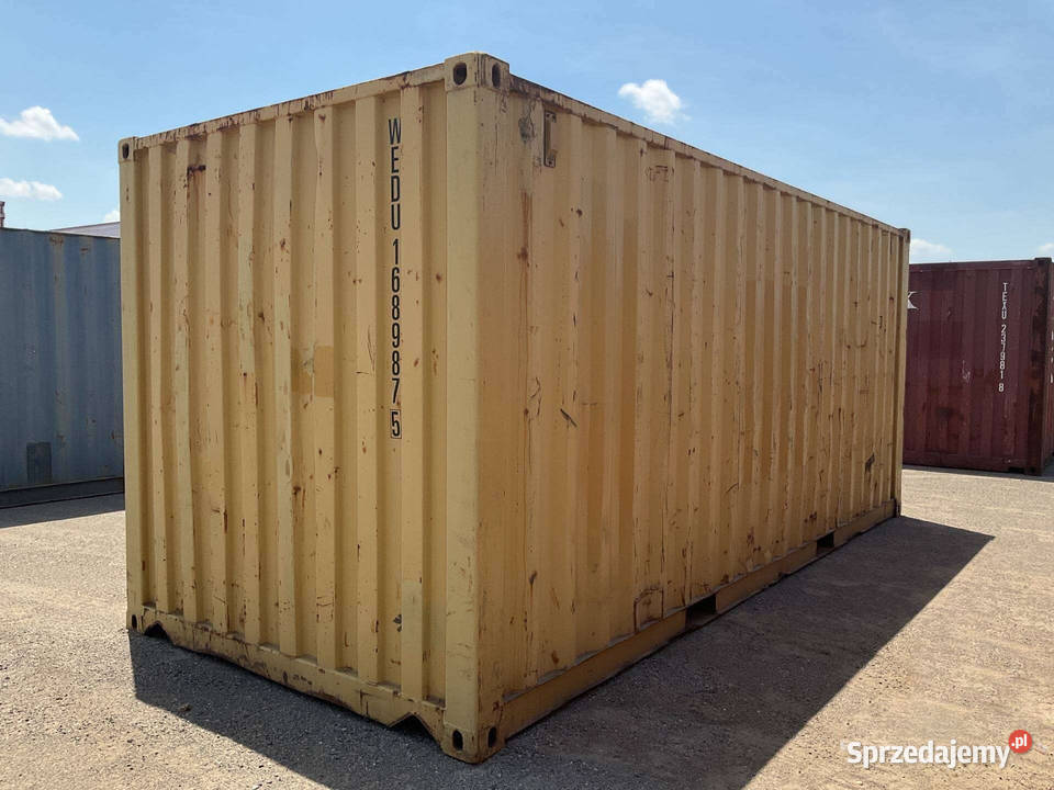 Kontener morski magazynowy 20DV 6 metrowy Lublin