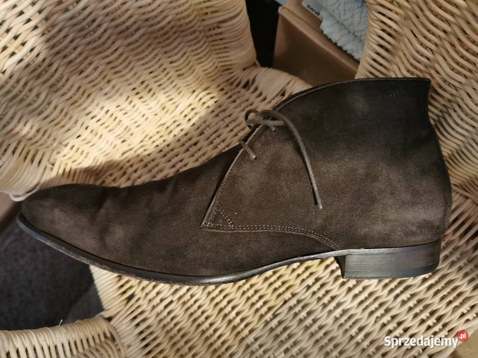 Półbuty Cuoio Genuino Skóra Naturalna Zamsz 44 inna łódzkie Łódź