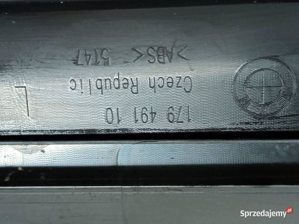 OSŁONA PROGU LEWA PRAWA KOMPLET Bmw Seria 3 VII sprzedam