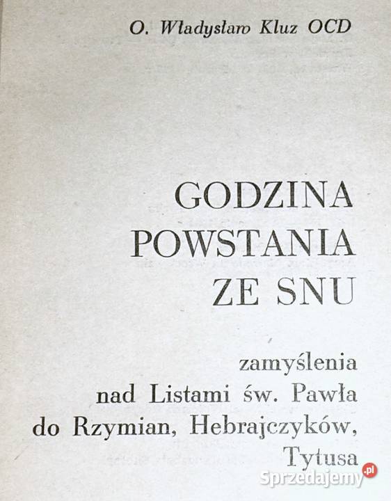 Pawłowy siew 123 Władysław Kluz Chełm