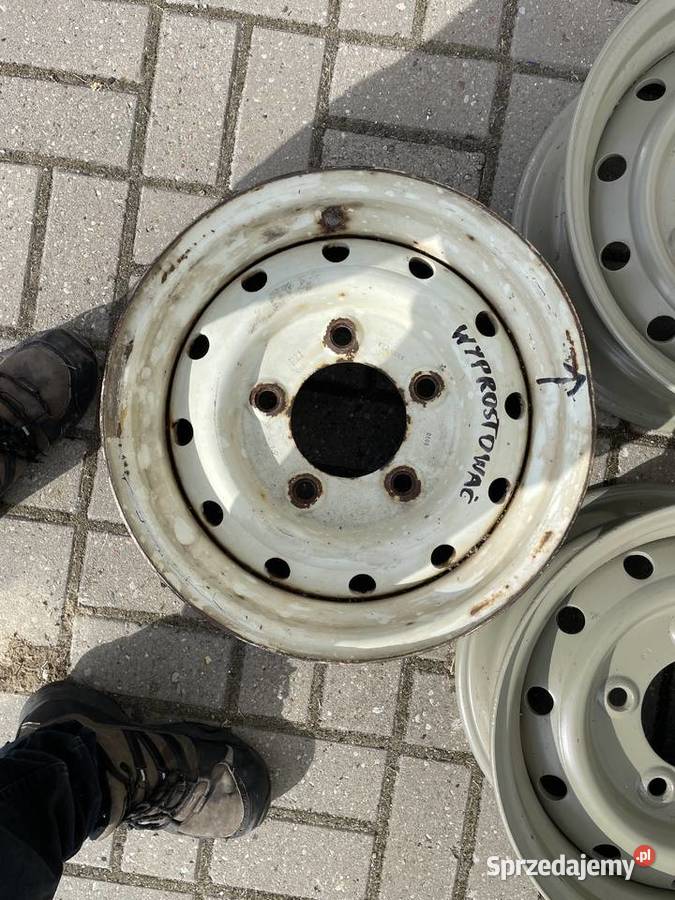 Land Rover Defender wzmacniane felgi stalowe terenowe Kostrzyn nad Odrą sprzedam