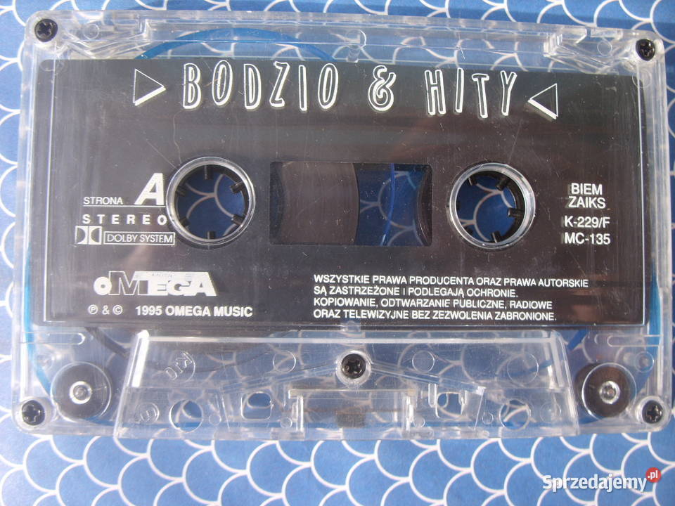 Pop kaseta BODZIO HITYB SMOLEN dolnośląskie