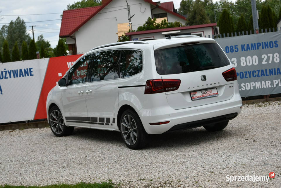 Seat Alhambra FR line 20TDi 150 DSG XI2018r przyciemniane szyby Kampinos