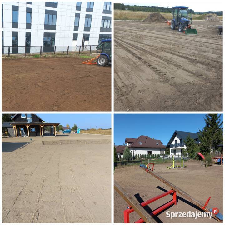 RÓWNANIE TERENU BOCHOTNICA powiat puławski