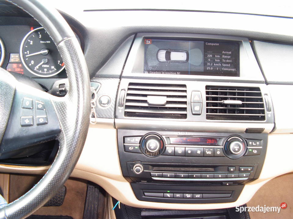 BMW X5 48 Etylina 2007 r 355 wspomaganie kierownicy wielkopolskie Września