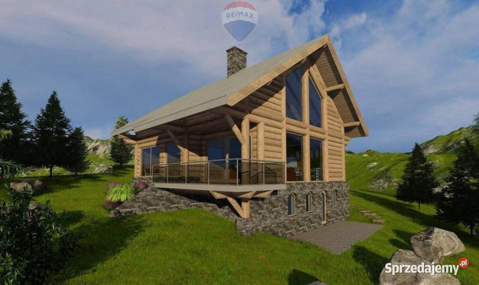 Widok na Tatry działka z projektem budowlanym Gliczarów Dolny sprzedam
