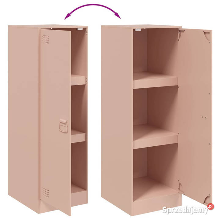Szafka różowa 345x39x107 stal WM841704 Pozostałe Warszawa sprzedam