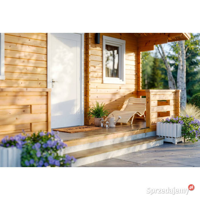 Drewniany domek letniskowy Weekend 25 8 m2 DE Mrągowo sprzedam