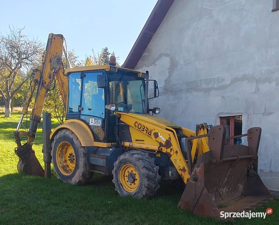 Koparko ładowarka fermec 860 cobra 01r Kabina