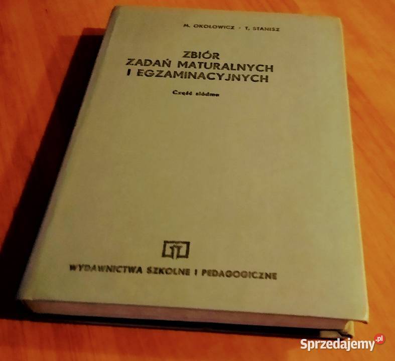 Zbiór zadań maturalnych i egzaminacyjnych część twarda Książki i Podręczniki pomorskie Gdańsk