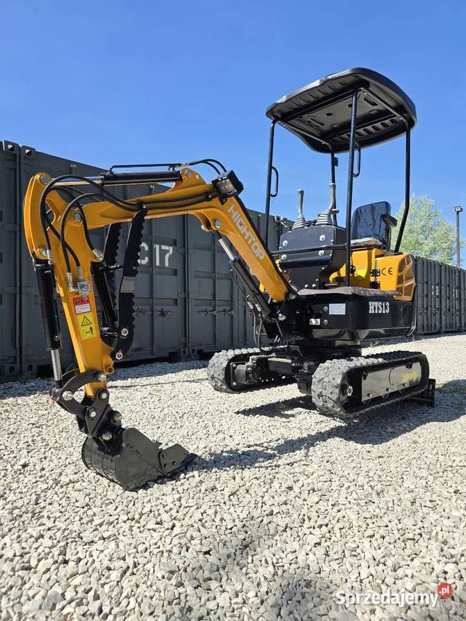 Minikoparka HTS13 mini koparka 1000 nowa kciuk mazowieckie sprzedam
