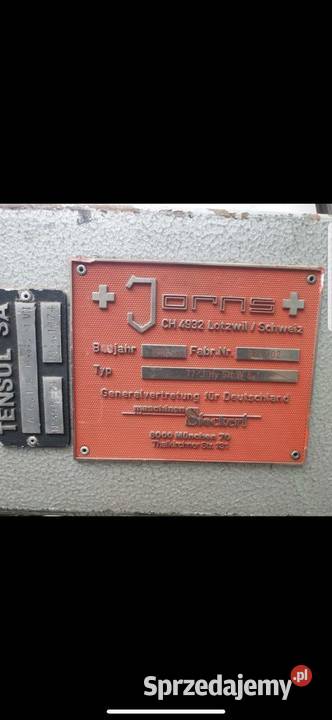 Giętarka do blachy Lubliniec