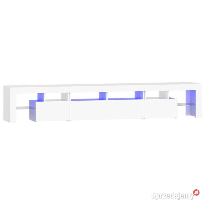 vidaXL Szafka pod TV z oświetleniem LED
