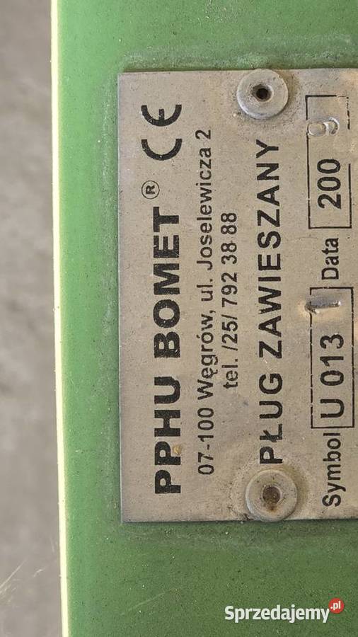 Pługi Bomet mazowieckie