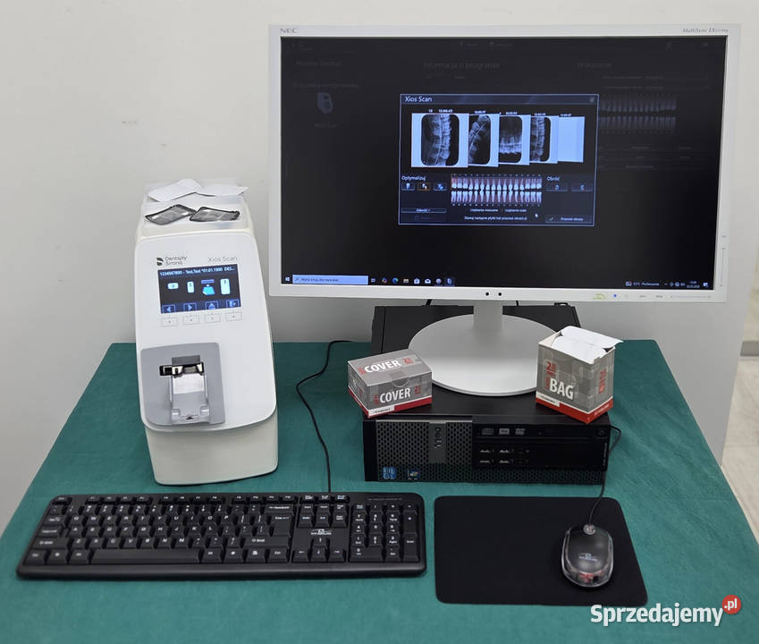 Skaner płytek obrazowych RTG Sirona Dentsply Wrocław sprzedam