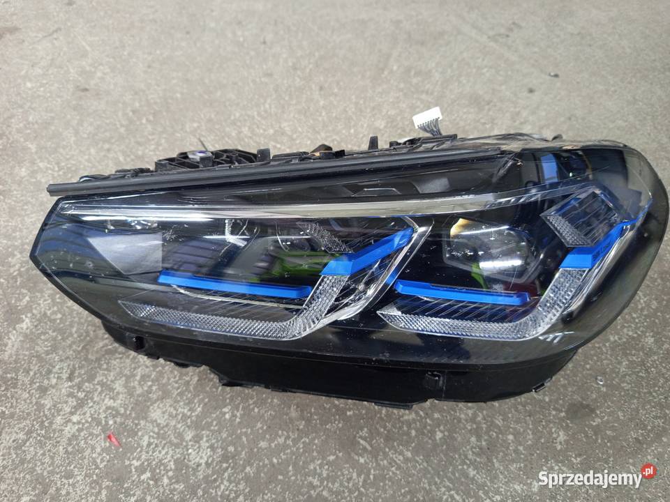 Reflektor lewy BMW X3 X4 lci laser orginalny Lampy przednie Rzeszów sprzedam