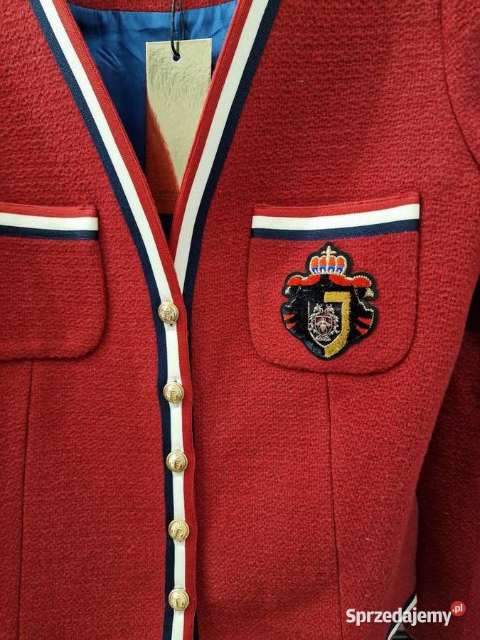 Bolerko Żakiet Marynarka Uni S M L MotiveMore Żywiec