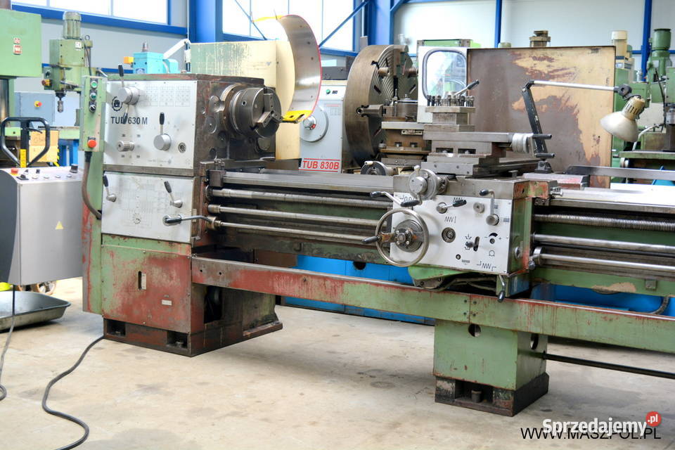 Tokarka uniwersalna TUR 630 M x 2500 mm FAT Głowno