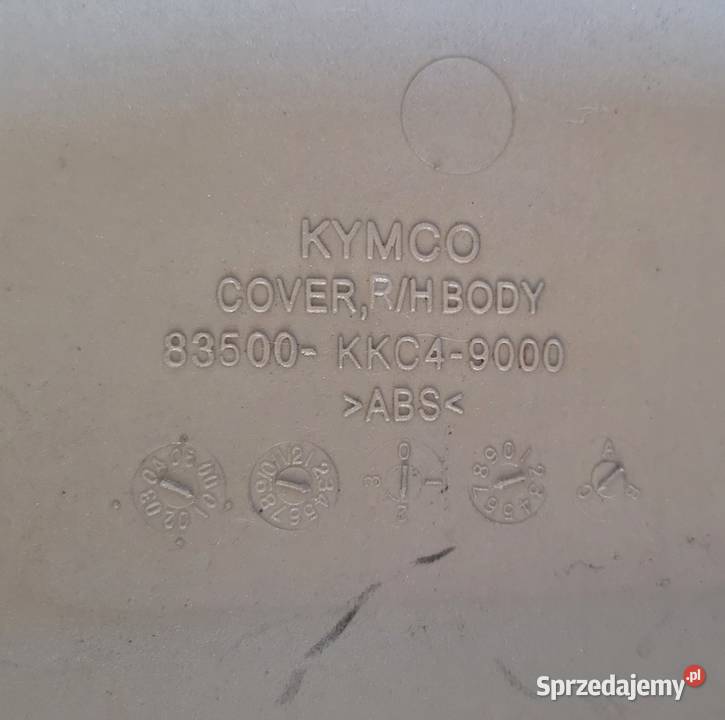 prawy bok boczek KYMCO GRAND DINK wszystkie Piła