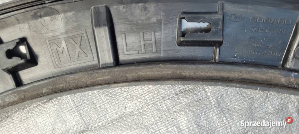 SUBARU XV LISTWA BŁOTNIKA LEWY PRZÓD Ruda Śląska