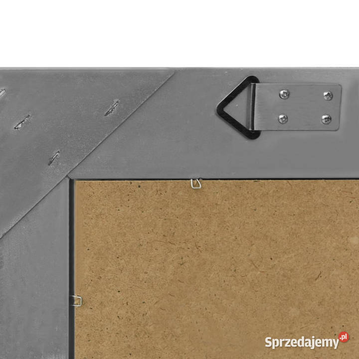Lustro ścienne w stylu barokowym 50x50 czarne Lustra