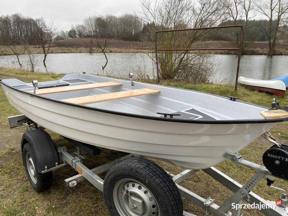 Łódź Łódka wędkarska wiosłowa Lobster 380 pomorskie Kobysewo