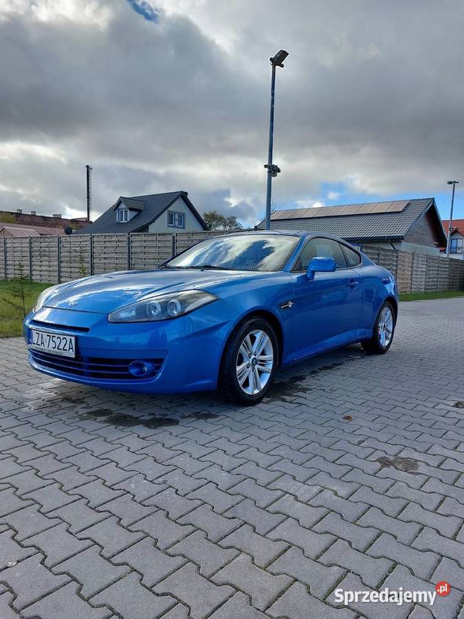 HYUNDAI COUPE 16 Benzyna 2007 niebieski