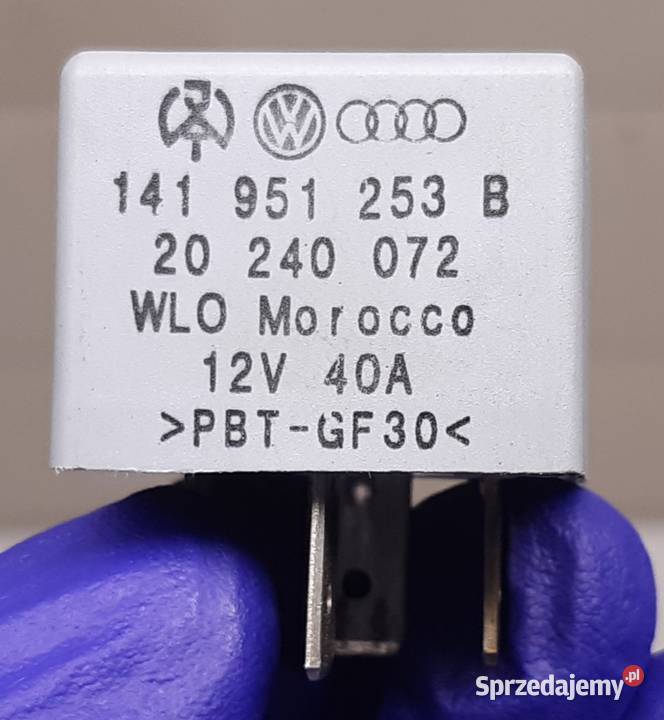 PRZEKAZNIK VW AUDI SEAT SKODA 141951253B osobowe dolnośląskie Mielęcin